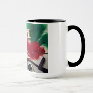 15 onces. tasse de sonnerie comportant la mouche