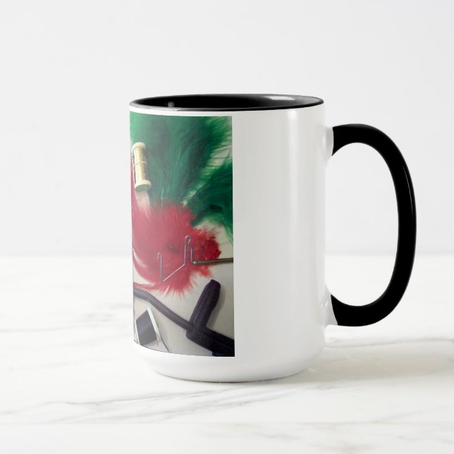 15 onces. tasse de sonnerie comportant la mouche (Droite)