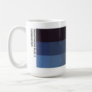 15 oz Indanthron Blau x Cadmium Rot Tasse
