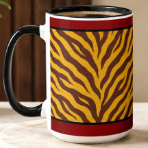 15 OZ. KAFFEE-TASSE - "ZULU PRINT"