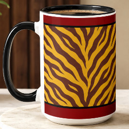 15 OZ. KAFFEE-TASSE - "ZULU PRINT" TASSE