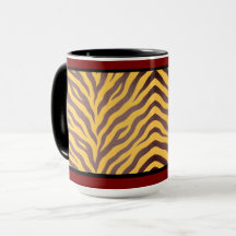 15 OZ. KAFFEE-TASSE - "ZULU PRINT"
