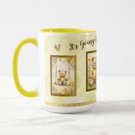 15 oz Niedlich Teddy Bären Gelb Grosser Tagesvergn Tasse