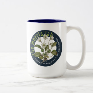15 oz zweifarbige Kaffeemaschine mit Morris Labrad Tasse