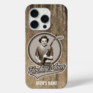 15 Pro Coque iphone de la mère de hockey