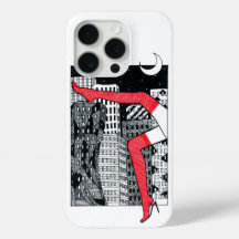 Coque iphone élégant avec une photo d'une femme