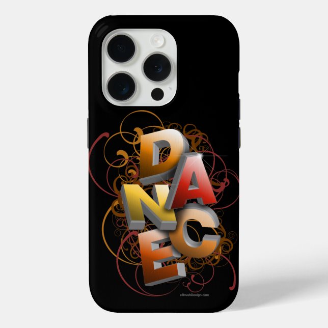 15 Pro Danse 3D (automne) iPhone 5 coque (Verso)