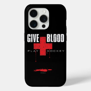 15 Pro Donne Du Sang. Jouer Hockey. iPhone 5 coque