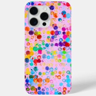 15 Pro Max Coque iphone Coque-Mate de Bubblegum Polka