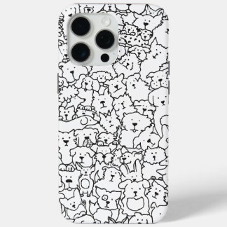 15 Pro Max Coque iphone Doodle Dog