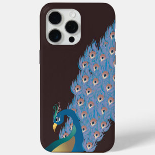 15 Pro Max Coque iphone imprimé Peacock