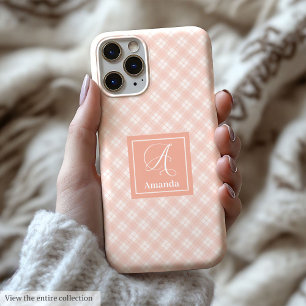 15 Pro Max Coque pour iPhone Corail Pastel Mignonne Design Tr