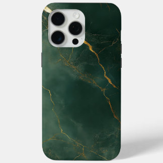 15 Pro Max Élégant coque iPhone / iPad en marbre bleu