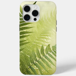 15 Pro Max Green Botanical Fern Feuille iPhone ou coque ipad