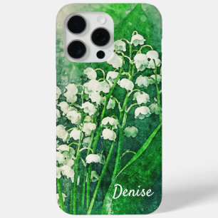 15 Pro Max Muguet Coque iPhone Personnalisée