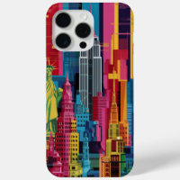 New York City dans le coque iphone de style dynami