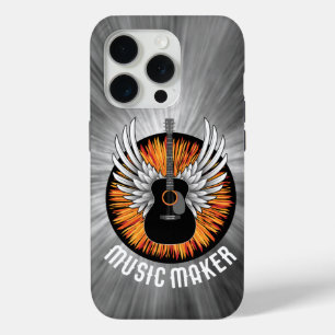 15 Pro Music Maker (guitariste) Coque-Mate coque iphone