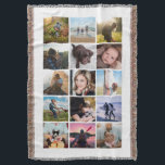 15 Square FotoCollage Keepake White Decke<br><div class="desc">15 quadratische Foto Layout Foto Collage werfen Decke perfekt für Ihre Instragram Fotos, mit weißen Rahmen. Das ist ein schönes Urlaubsgeschenk für ein Uni gebundenes Kind! Mehr Farben gibt es in meinem Laden. —template Fotos von— https://unsplash.com/@thepootphotographer https://unsplash.com/@goodmood77 https://unsplash.com/@jenn_azraimages https://www.pexels.com/u/josh-willink-11499/ https://unsplash.com/@jairoalzate https://unsplash.com/@mindyop https://unsplash.com/@gcalebjones https://unsplash.com/@jimmymystic https://pixabay.com/no/users/3194556-3194556/ https://unsplash.com/@jwwhitt juan galafa unsplash (entfernt) https://www.pexels.com/surfers...</div>