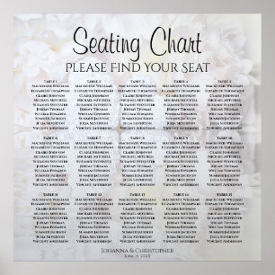 15 Tafelweiße Reflektionen Hochsitzdiagramm Poster