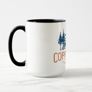 15 Unze. Coppercreek Lager-Logo-Tasse Tasse