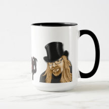 15-Unze-gotische Marionetten-Theater-Kaffee-Tasse