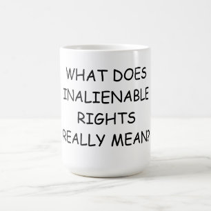 15 Unze. Kaffee-Tasse mit, WAS UNÜBERTRAGBARES Kaffeetasse