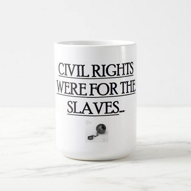 15 Unze. Kaffee-Tasse mit ZIVILEN RECHTEN WAREN Kaffeetasse (Mittel)