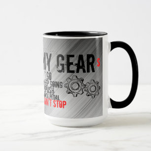 15 Unze-Tasse, "MEINE GÄNGE " Tasse