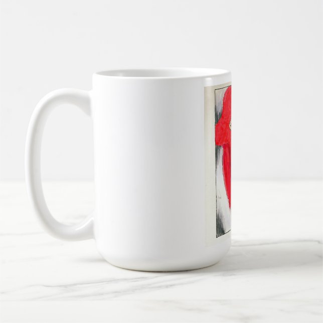 15 Unzen Kaffee Tasse mit Mademoiselle und Cat (Links)