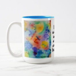 15 Unzescripture-Tasse Zweifarbige Tasse