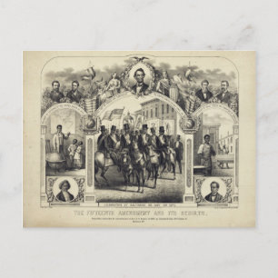 15. Verfassungsänderung und Ergebnisse Postkarte