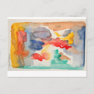 15 Watercolor Postcards Show 2012 Postkarte