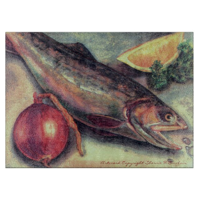 15" x 11" Schneidebrett (Vorderseite)