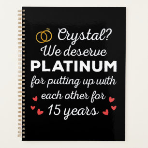 15ème anniversaire du Mariage I - Crystal Funny Co