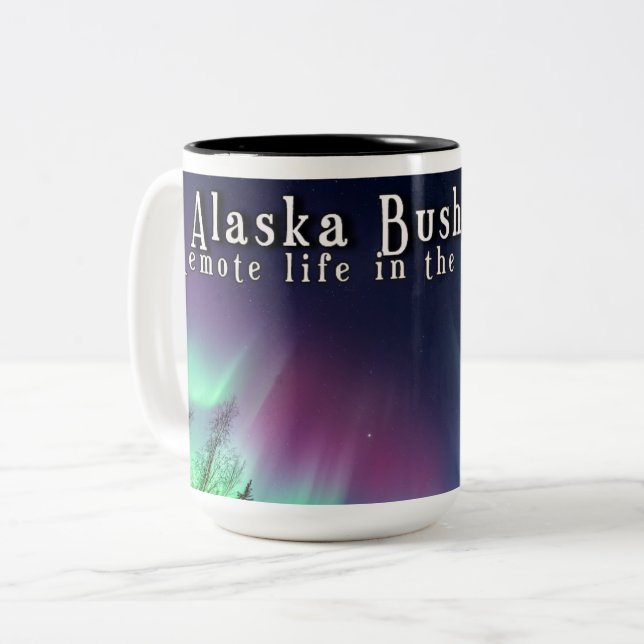 15oz Alaska Bush Lebende Tasse (Vorderseite Links)