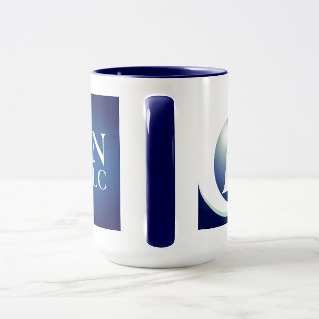 15oz korban blaue Tasse (Griff)