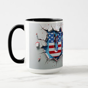 15oz USA Tasse