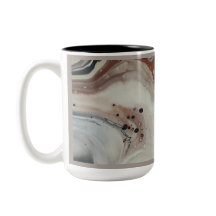 15oz zweifarbige Tasse Kupfer Ribbon vB
