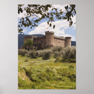 15Th Century Castle Of The Duke Of Alburquerque Poster