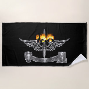 160. Special Operations Aviation NIGHT STALKERS  Strandtuch