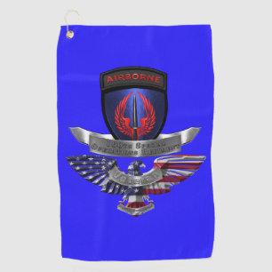 160. Special Operations Aviation Regiment "SOAR" Golfhandtuch