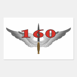 160. Special Operations Aviation Regiment (SOAR) Rechteckiger Aufkleber