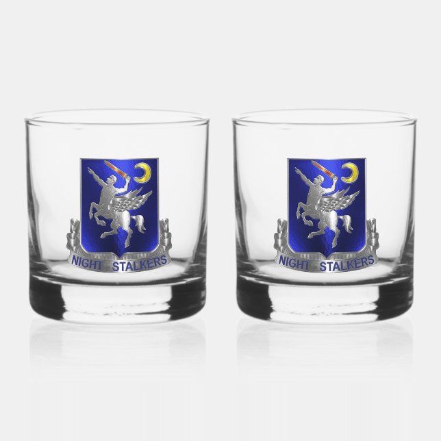 160. Special Operations Aviation Regiment SOAR Whiskyglas (Vorderseite)