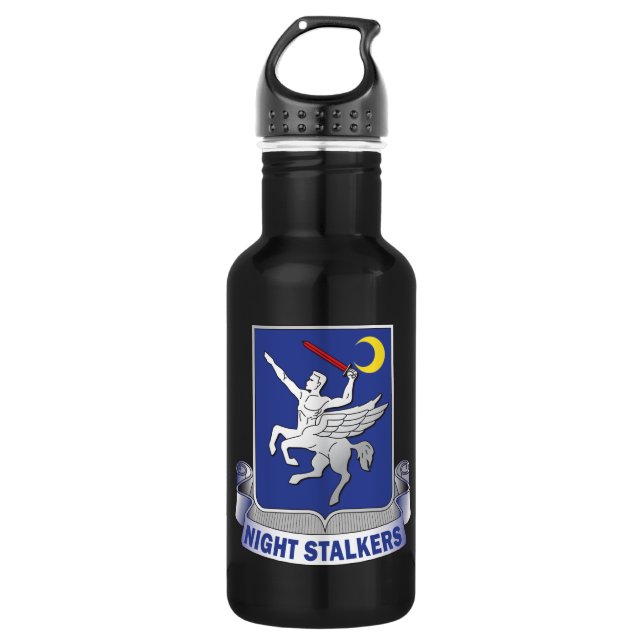 160TH LUFTFAHRT-NACHTJäger LIBRTY Edelstahlflasche (Vorderseite)