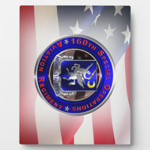 160th Special Operations Aviation NIGHT STALKERS   Fotoplatte