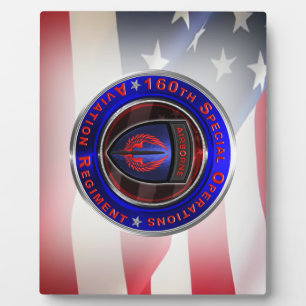 160th Special Operations Aviation NIGHT STALKERS   Fotoplatte