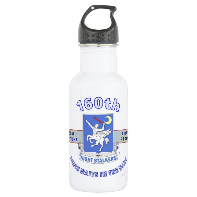 160TH SPEZIALOPERATION-LUFTFAHRT-REGIMENT STEIGEN TRINKFLASCHE (Vorderseite)