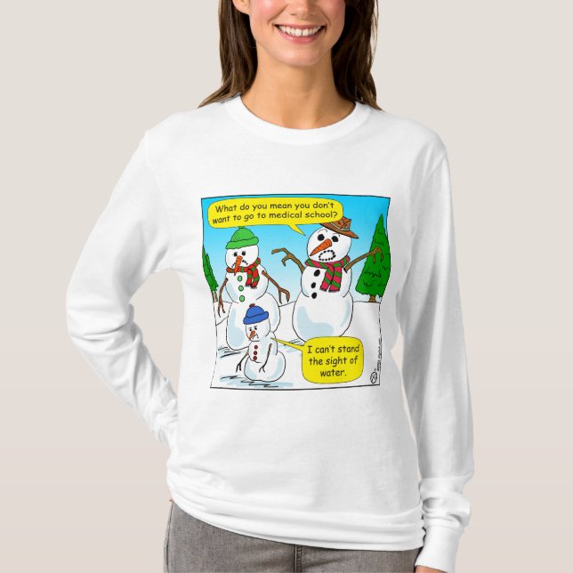 1611 kann ich den Blick des Cartoon nicht ertragen T-Shirt (Vorderseite)