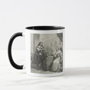 (1626-89) Königin Christinas Schweden, von einer Tasse