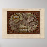 1631 Karte: Geldria Ducatus von Mercator-Hondius